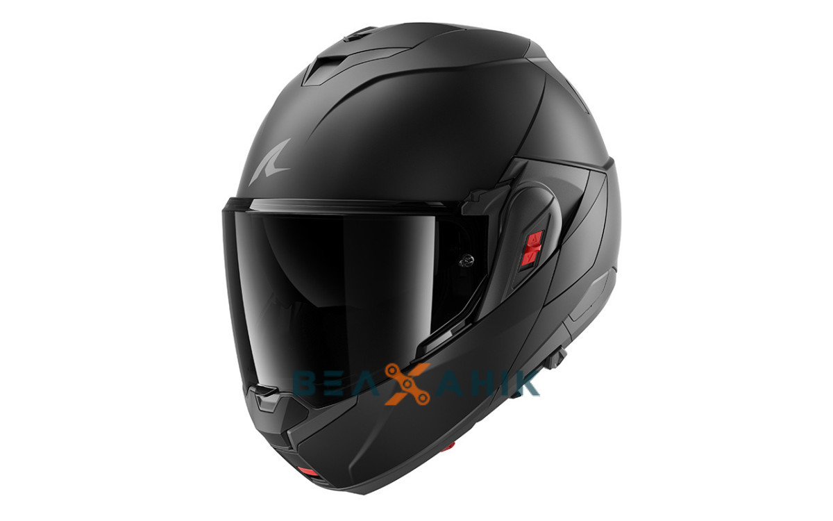 Шолом (модуляр) SHARK Oxo DARK Shadow Mat [M], фото 1