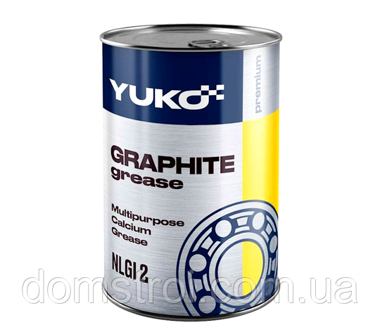 Мастило графітне YUKO GRAPHITE Grease NLGI 2 (0,8 кг), фото 1