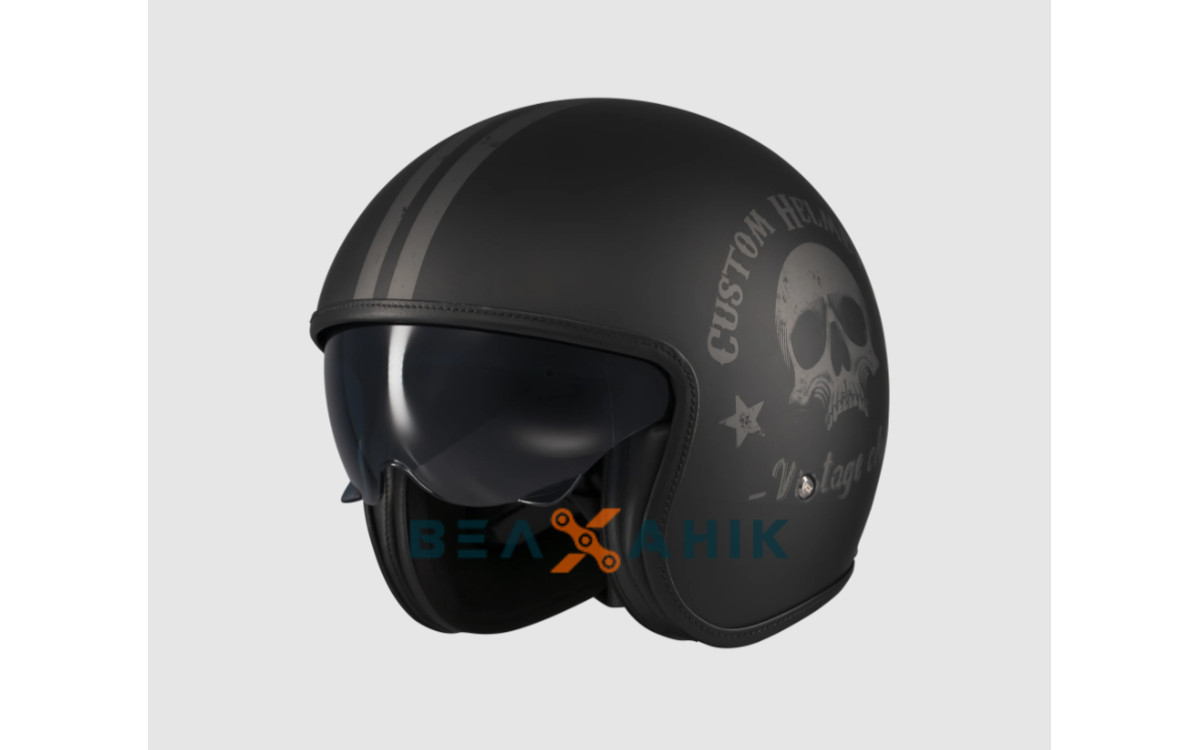 Шолом (напівлицевик) AXXIS HORNET SV VINTAGECLUB B1 Matt [XL], фото 1