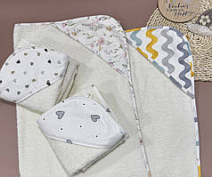 Дитячий куток після купання махра/бавовна