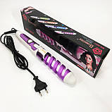 Щипці гофре для об'єму волосся, Плойки для волосся Гребінці щипці для Стайлер укладання IZ-39, фото 3