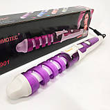 Щипці гофре для об'єму волосся, Плойки для волосся Гребінці щипці для Стайлер укладання IZ-39, фото 9