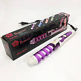 Щипці гофре для об'єму волосся, Плойки для волосся Гребінці щипці для Стайлер укладання IZ-39, фото 2