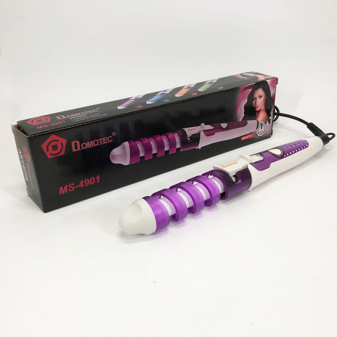 Щипці гофре для об'єму волосся, Плойки для волосся Гребінці щипці для Стайлер укладання IZ-39, фото 1