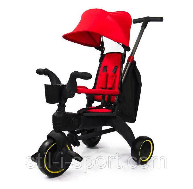Біговел Tri-cycle 4in1 PA66 red