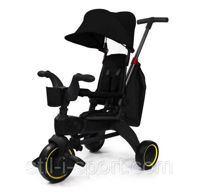 Біговел Tri-cycle 7in1 PA66 black, фото 1