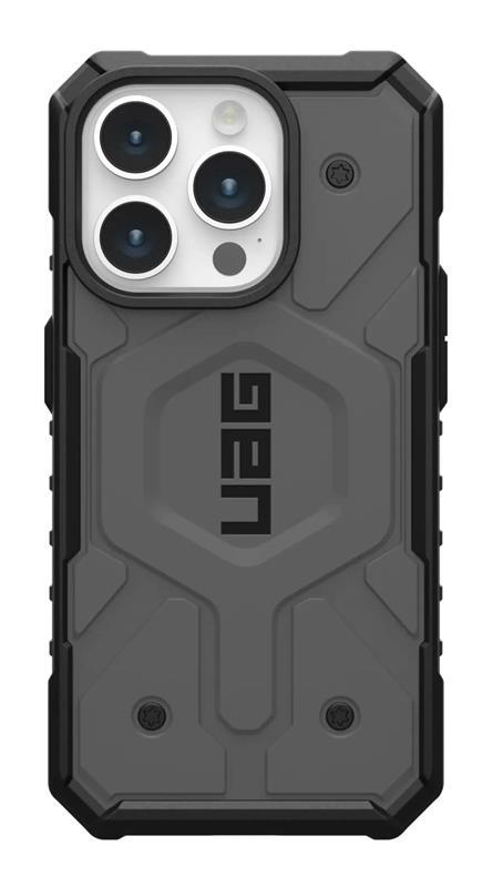 Чохол-накладка Urban Armor Gear Pathfinder Magsafe для Apple iPhone 15 Pro Silver (114281113333), фото 1