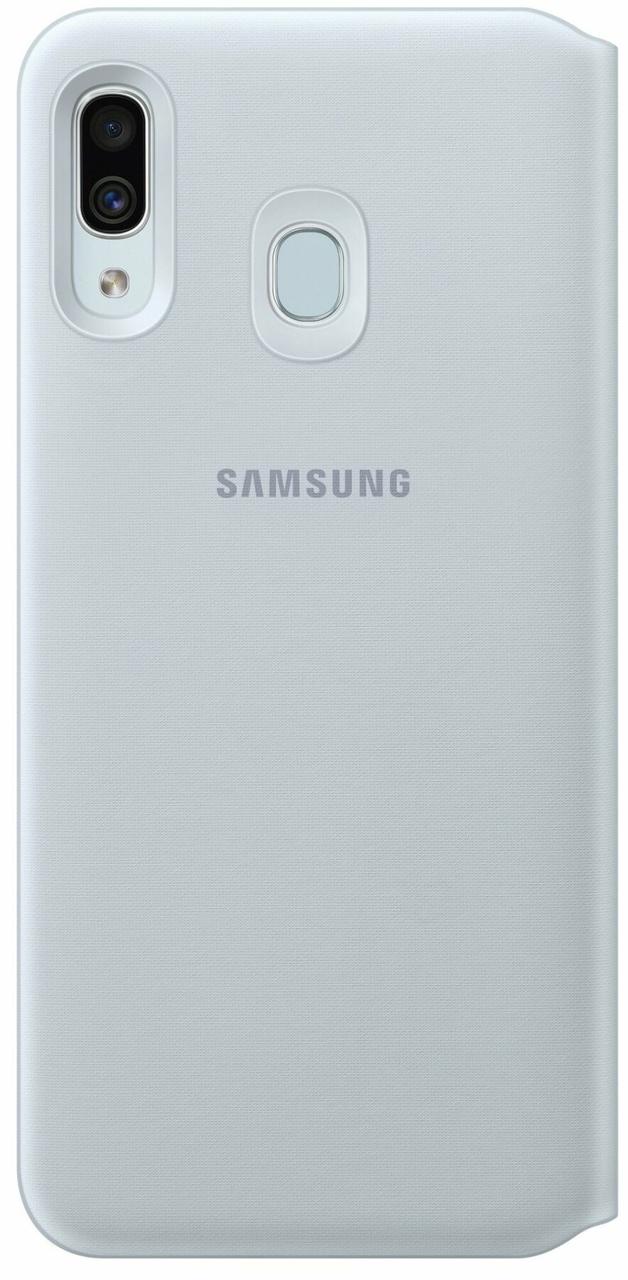 Чохол-книжка Samsung Wallet Cover для Samsung Galaxy A20 SM-A205/A30 SM-A305 White, фото 1
