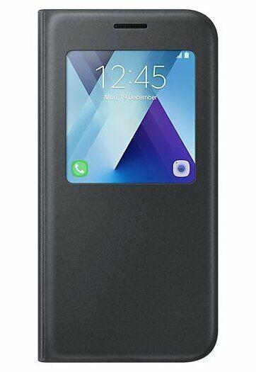 Чохол-книжка Samsung S View Standing Cover для Samsung Galaxy A5 2017 SM-A520 Black (EF-CA520PBEGRU), фото 1