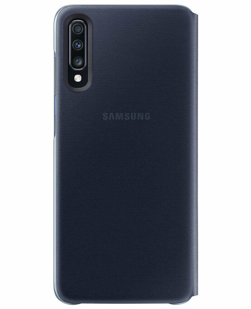Чохол-книжка Samsung Wallet Cover для Samsung Galaxy A70 SM-A705/Galaxy A70s SM-A707 Black (EF-WA705PBEGRU), фото 1
