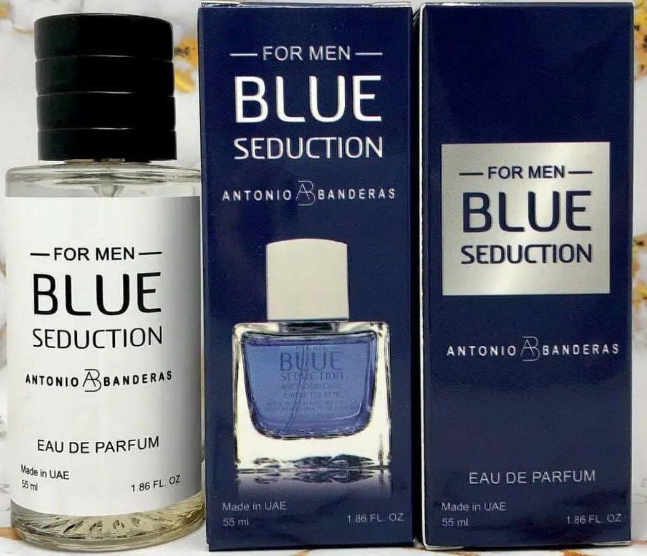 Парфумована вода чоловіча Antonio Banderas Blue Seduction (Антоніо Бандерас Блю Седакшн) 55 мл, фото 1