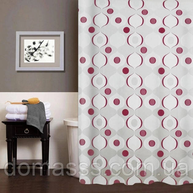 Шторка для ванної кімнати та душу Fiesta, PEVA NJ10110 (180х180 см), фото 1