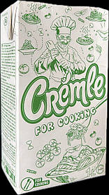 Рослинні вершки 26% Cremle 1л