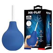 Анальний душ - Mr.Play Anal Douche Blueb Blue