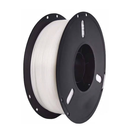 Пластикова нитка PLA, 1.75 мм, 1 кг, біла що світиться, фото 1