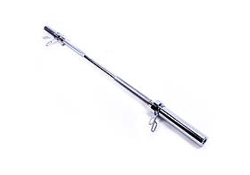 Гриф олімпійський прямий 220 см 50 мм (20 кг) хромований для штанги, до 350 кг