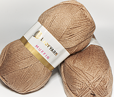 Muffin LadyYarn-030 темний беж