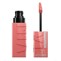 Помада для губ із глянцевим фінішом Maybelline New York SuperStay Vinyl Ink  100 - Charmed, 4.2 мл