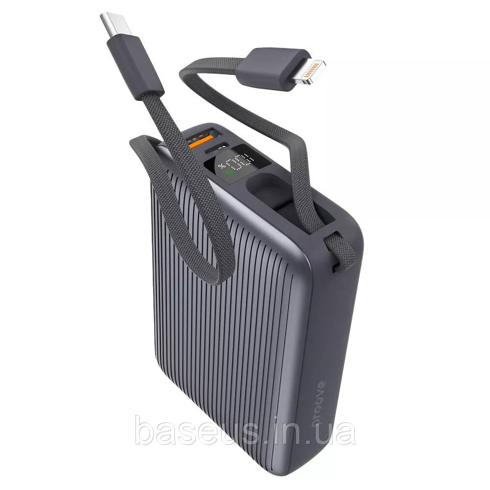 Повербанк Proove Moon Rock 22.5W 20000mAh сірий (PBM222012105), фото 1