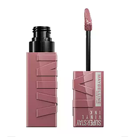 Помада для губ із глянцевим фінішом Maybelline New York SuperStay Vinyl Ink  110 - Awestruck, 4.2 мл