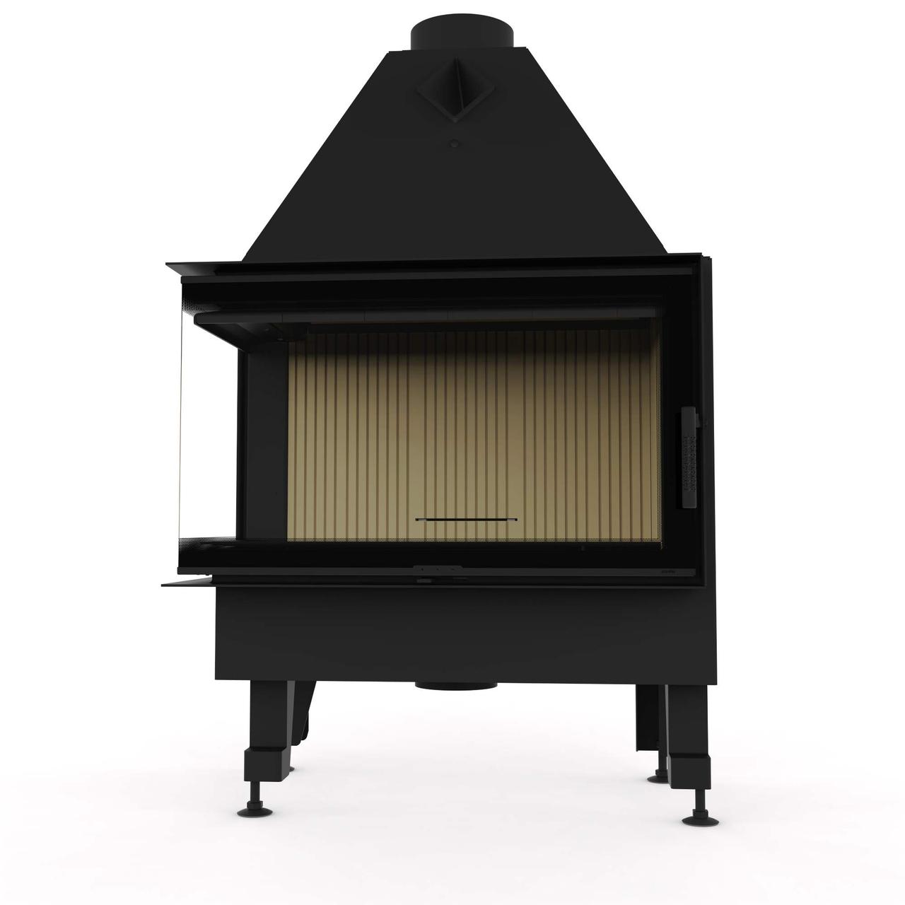 Камінна топка M-FIRE 80 кутова ліва (17kW), фото 1