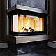 Камінна топка M-FIRE 80 кутова ліва (17kW), фото 6