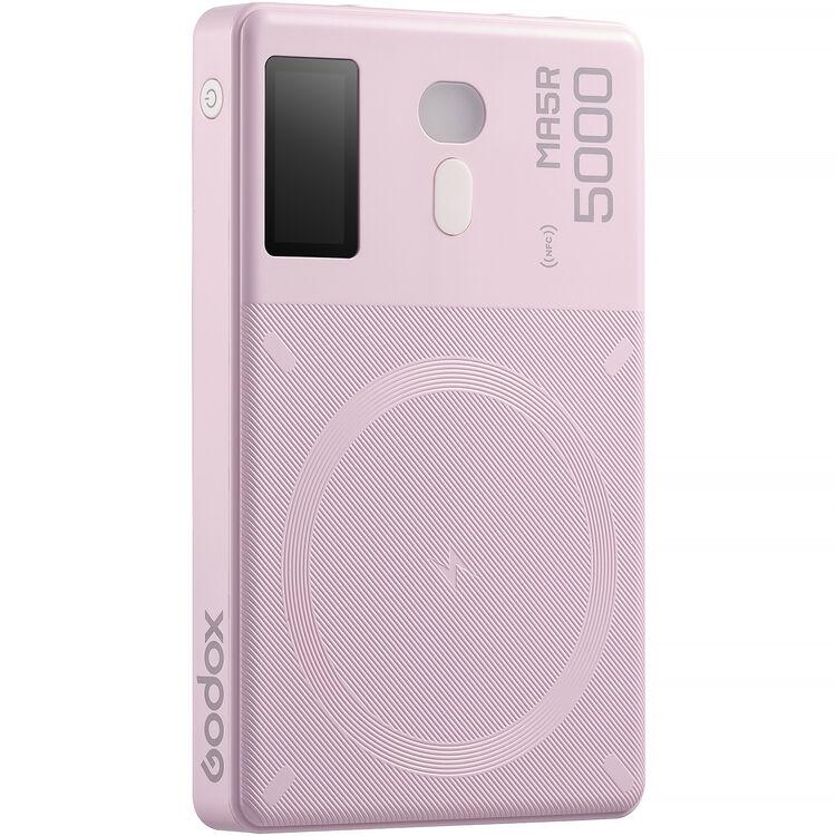 Свет Godox MA5R RGB LED Light and Power Bank (Pink) (MA5R PINK)