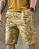 Польовийні шорти піксель з адмін кишенями та поясом на резинці ДЛ7165 ТМ, фото 2