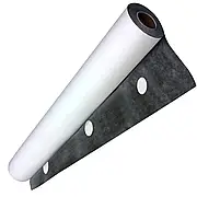 Агроволокно чорне з перфорацією 3 отвори, 50 г/м², 1.6×100 м