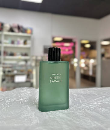 Чоловіча туалетна вода Zara Green Savage 90мл (без коробки), фото 3