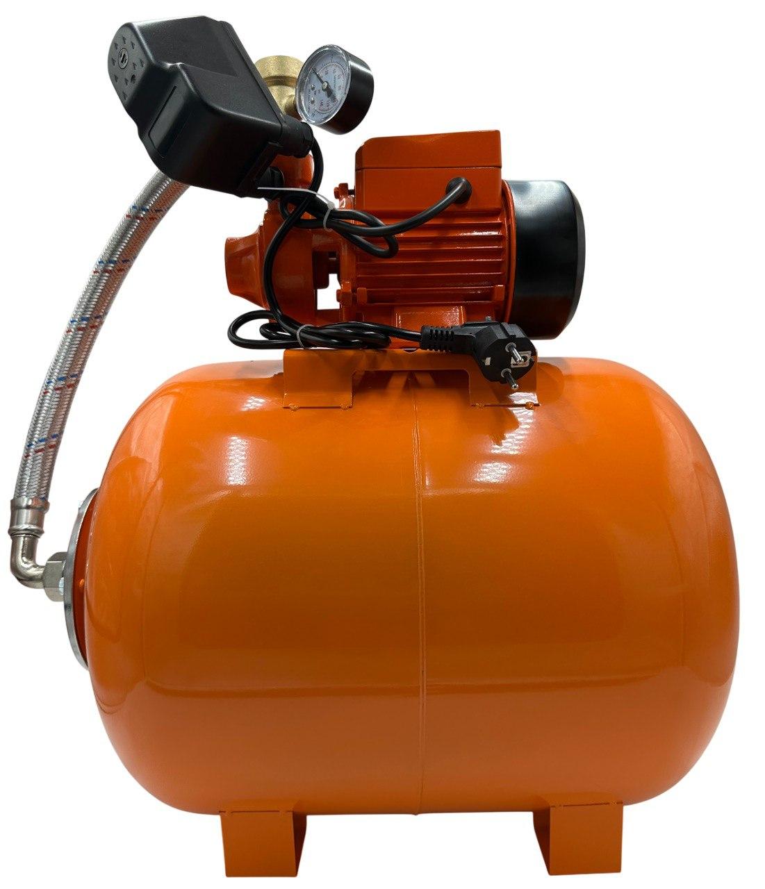 Насосна станція в зборі DELTA PKM-60 (Чугун)+Бак 50 л. Н=35М, P=370 Вт, 35 л/хв. Гарантія 2 роки Польща