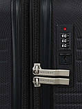 Набір валіз Франція (L M S-3шт) чорний/Worldline 627, фото 6