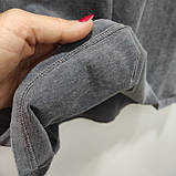 Женская серая футболка варка принт Туреччина, фото 4