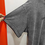 Женская серая футболка варка принт Туреччина, фото 5