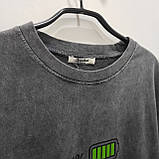 Женская серая футболка варка принт Туреччина, фото 7