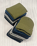 М 89036. Комплект для хлопчика, підлітковий: шапка з флісом і  хомут, розмір вільний, різні кольори 3-12 років, фото 8