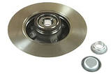 Диск гальмівний Citroen C3 II, III, C4 I, Peugeot 207, 208, 307, 2008, 249 x 67,2mm, не вентильований, з кільцем сенсора ABS, з ко, фото 4