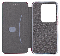 Чохол книжка Elegant book для ZTE Blade A55 / бордовий, фото 3