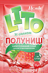 Напій сухий розчинний "Полуниця" 15 г