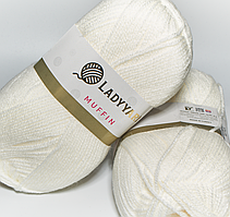 Muffin LadyYarn-019 молочний