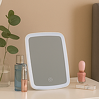 Світлодіодне дзеркало з підсвічуванням Makeup Mirror для макіяжу MP11-R8-White