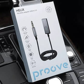 Аудіо ресівер Proove Helix Bluetooth Metal Gray (ADCS00001803)