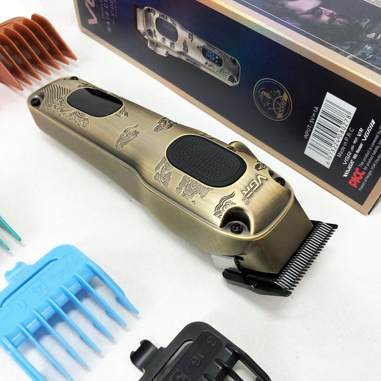 Акумуляторна машинка для стриження VGR V-027