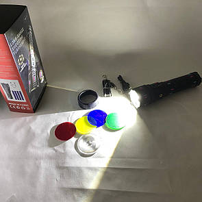 Ліхтар AK177-WHITE LASER LED PM60-TG, Топ-ліхтарик ліхтарик світлодіодний акумуляторній портативний