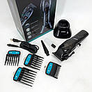 Машинка для стриження волосся VGR Hair Clipper V-653 Voyager, бездротова електробритва, для дому, фото 6