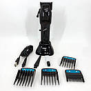 Машинка для стриження волосся VGR Hair Clipper V-653 Voyager, бездротова електробритва, для дому, фото 10