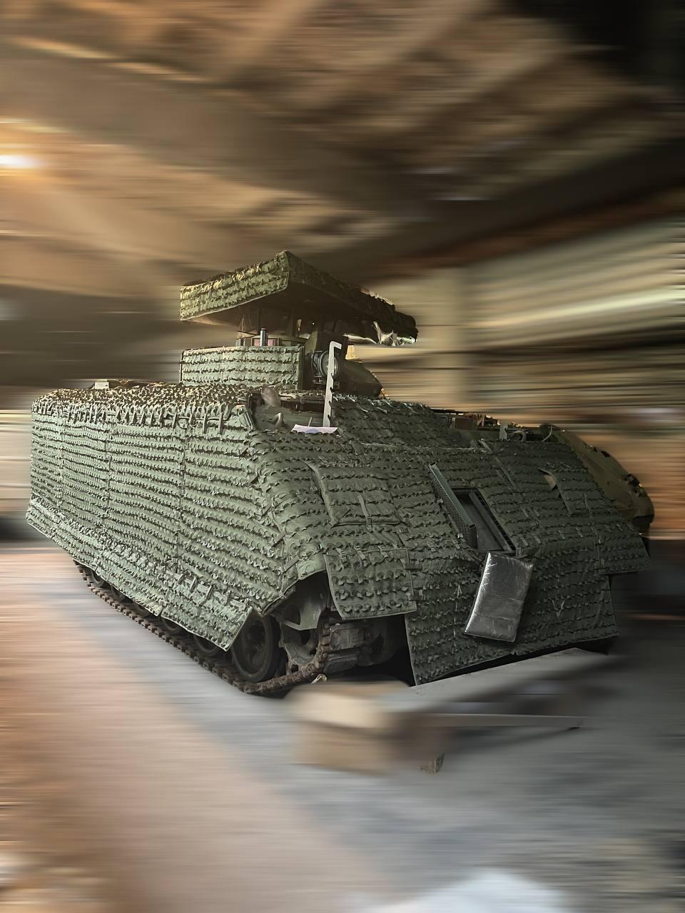 Мобільна камуфляжна система Луска (МКС) на М113, фото 1