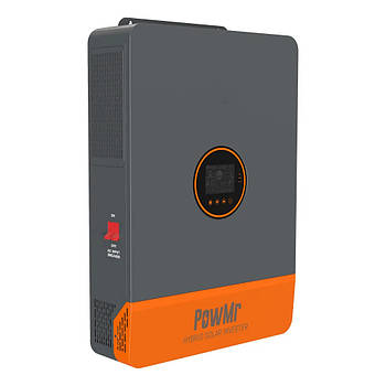 6.2 кВт Гібридний інвертор Daxtromn-PowMR, 48 В, 120 А, 6200 Вт (безперебійник, UPS, ДБЖ)