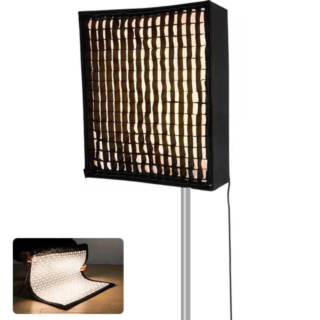 Портативний гнучкий LED прожектор для фотостудії 60х60 см.Profi-light JB-150Bi 3200K-5600K, фото 1