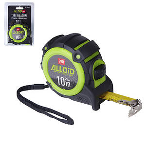 Alloid Pro. Рулетка з автостопом 10 м/25 мм, MT-741025